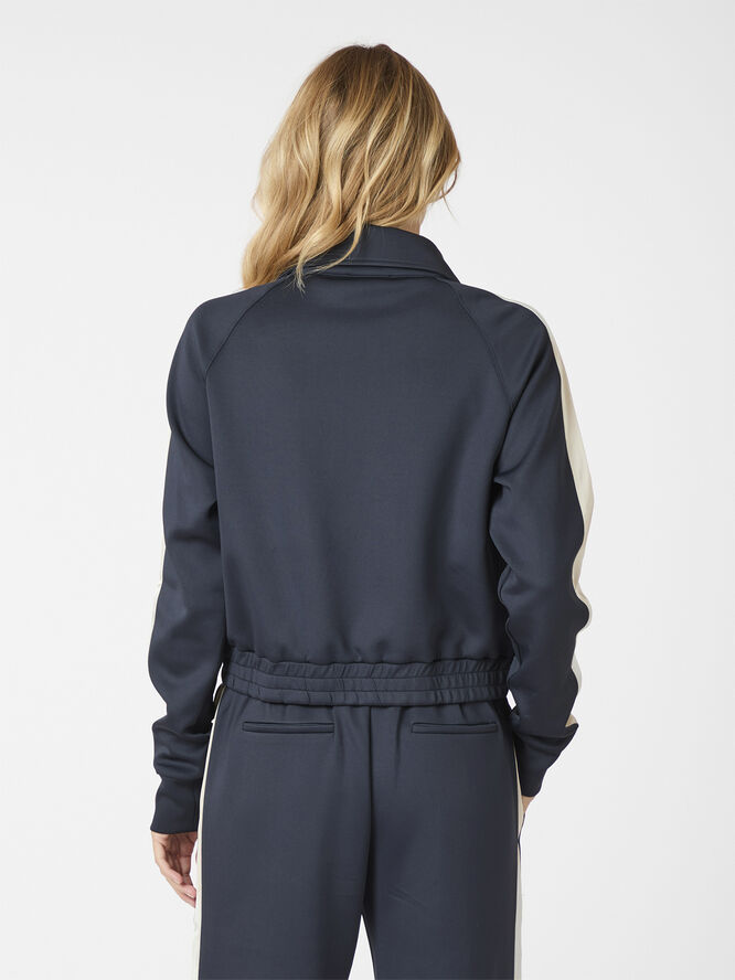 Neo Noir Vera Track Suit Blouse Navy