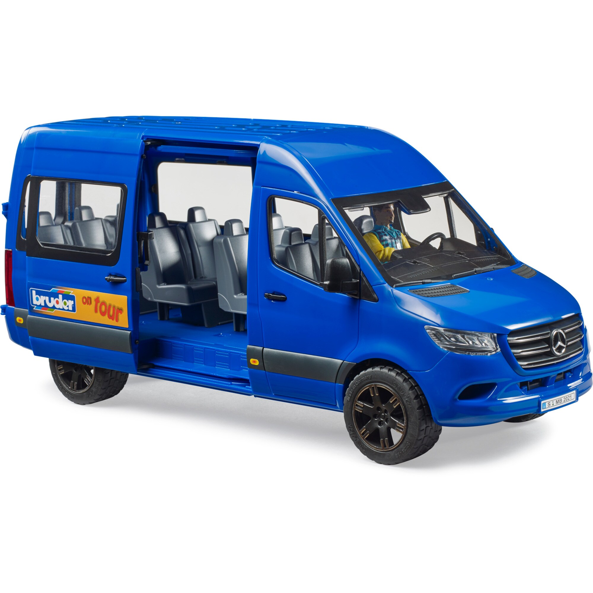 bruder Modellfahrzeug Mercedes Benz Sprinter Transfer mit Fahrer