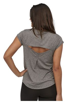 T-Shirt Patagonia Ridge Flow Shirt Noir Femme