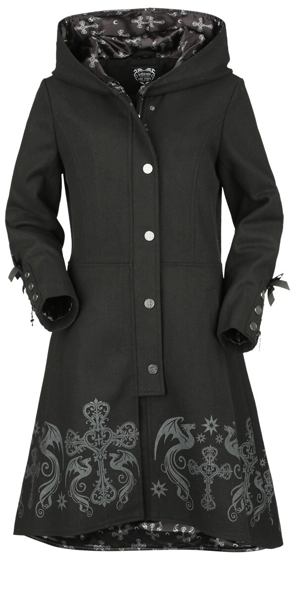 Gothicana X Anne Stokes - Manteau | Gothicana by EMP Manteaux