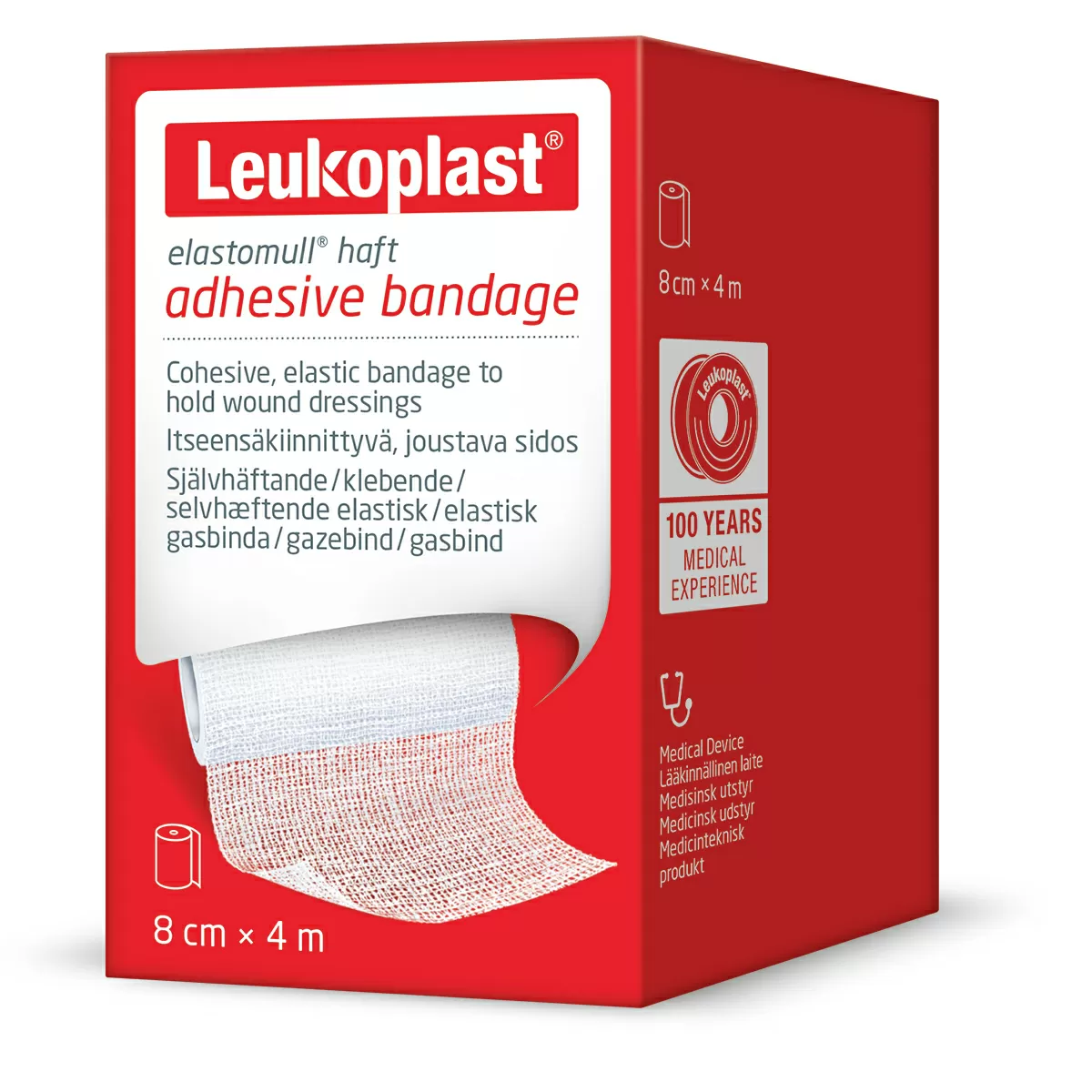 Leukoplast Elastomull Haft 8 cm x 4 m