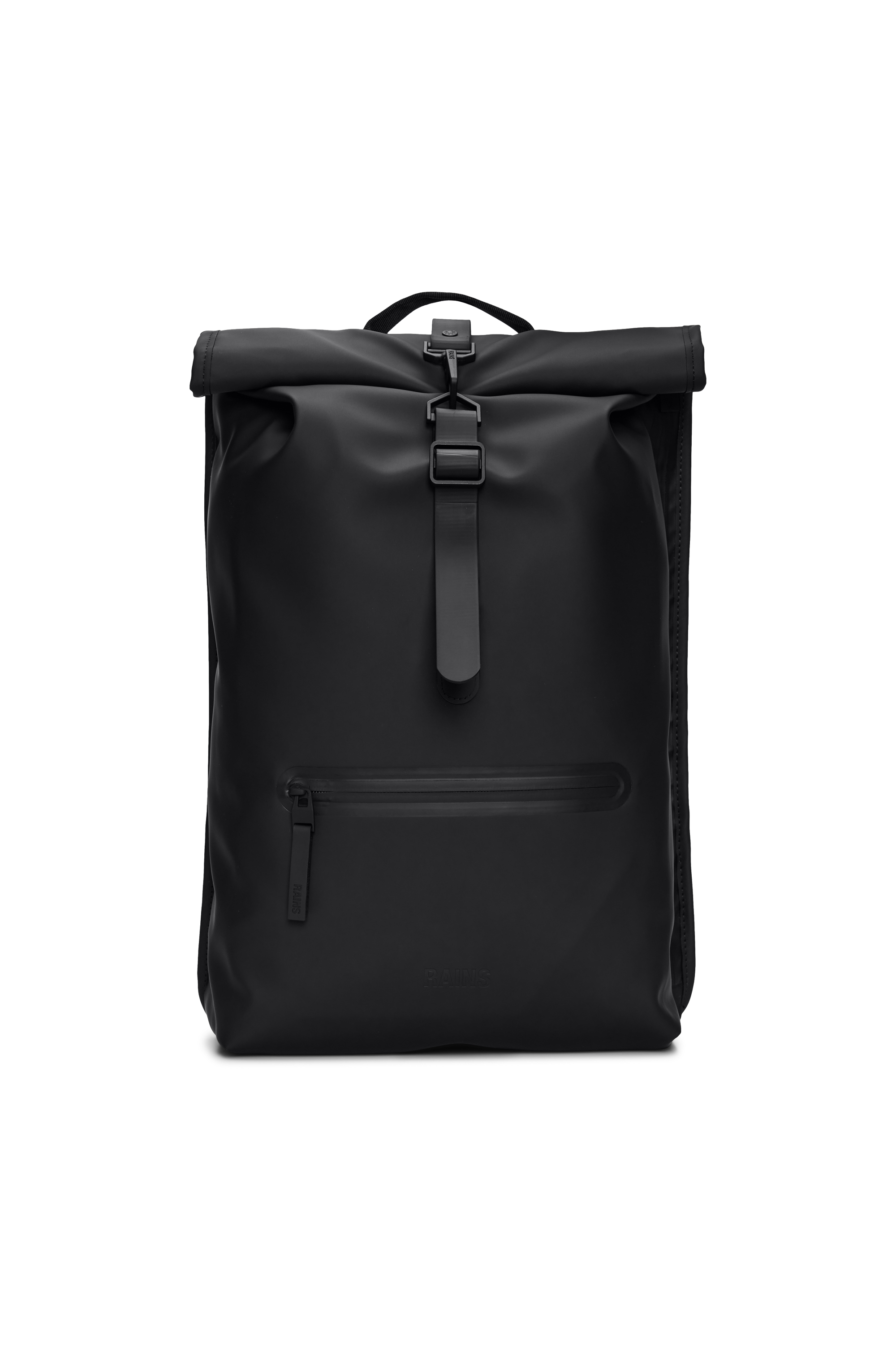 RAINS Sac à dos  Rolltop Rucksack W3 Noir