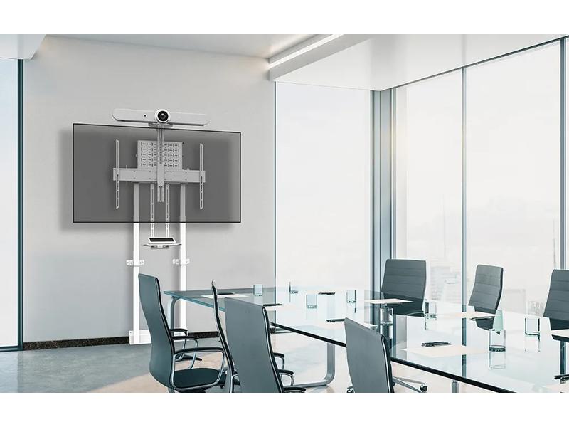 NEOMOUNTS Wandhalterung WL55-875WH1 Weiss Motorisierte Wandhalterung für 37-100