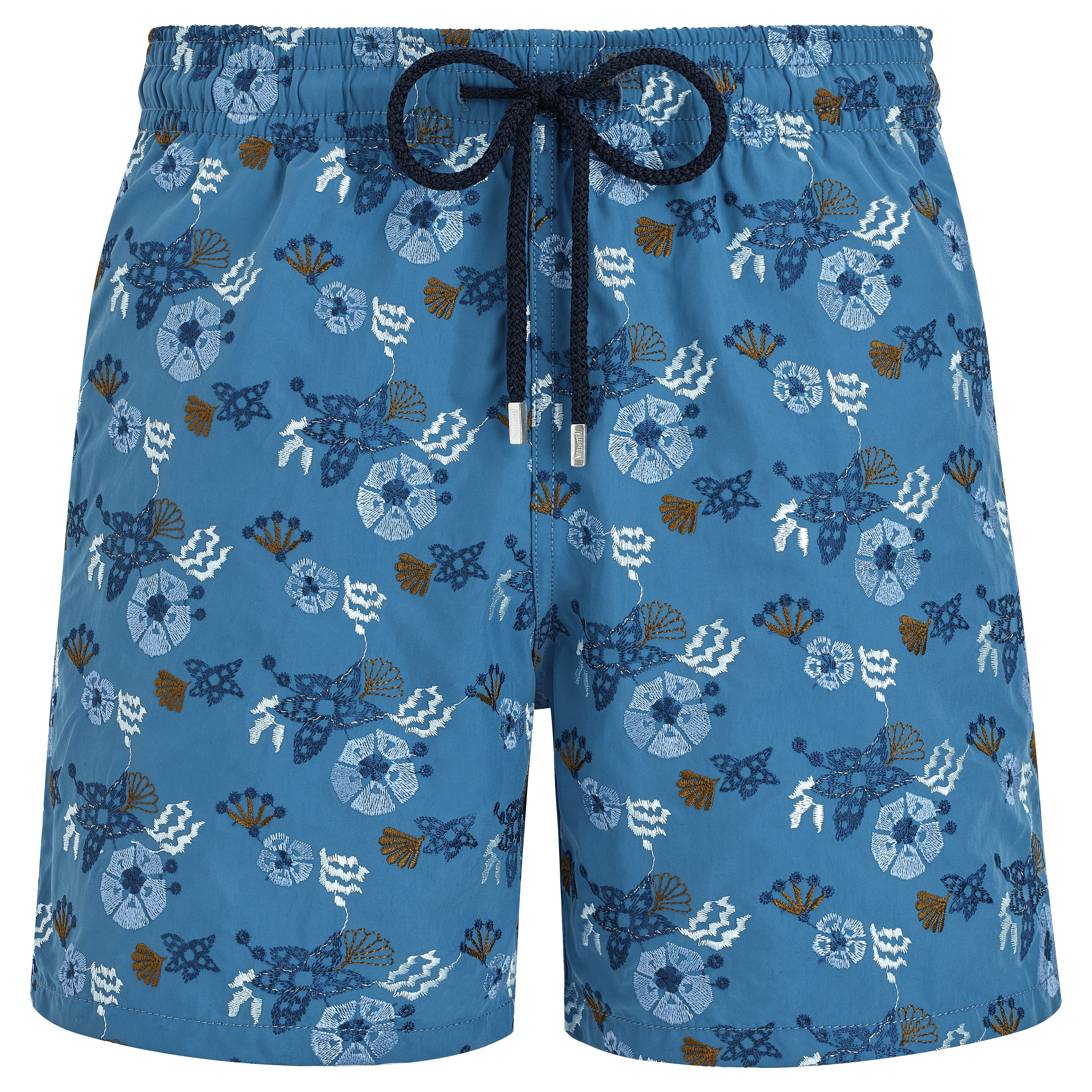 Maillot de Bain Homme Brodé Flowers and Shells