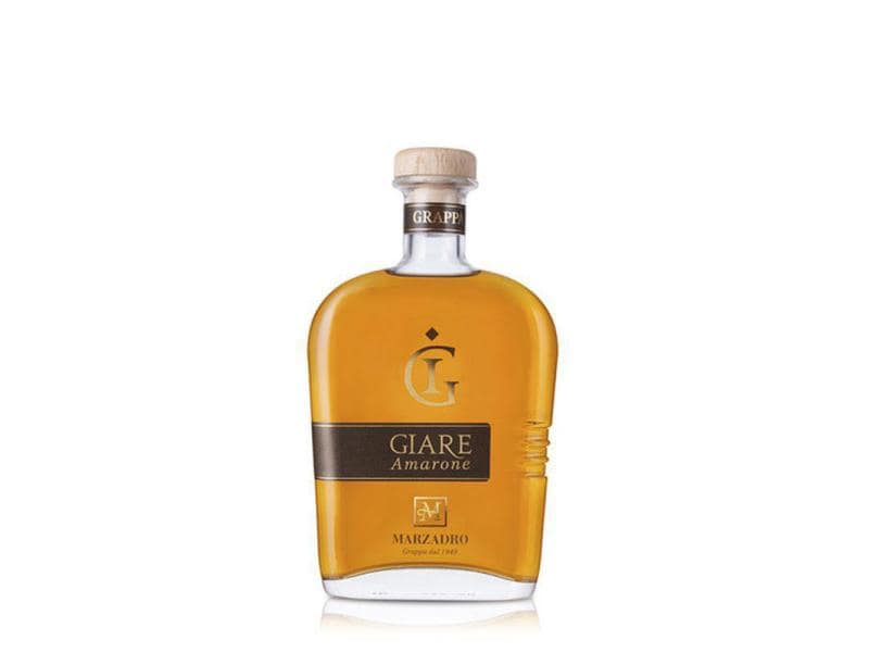 Marzadro Marzadro Grappa Giare Amarone 0.7 l Würziger Grappa aus Italien