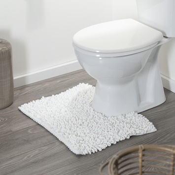 Sealskin toiletmat Twist wit 45x55 cm
