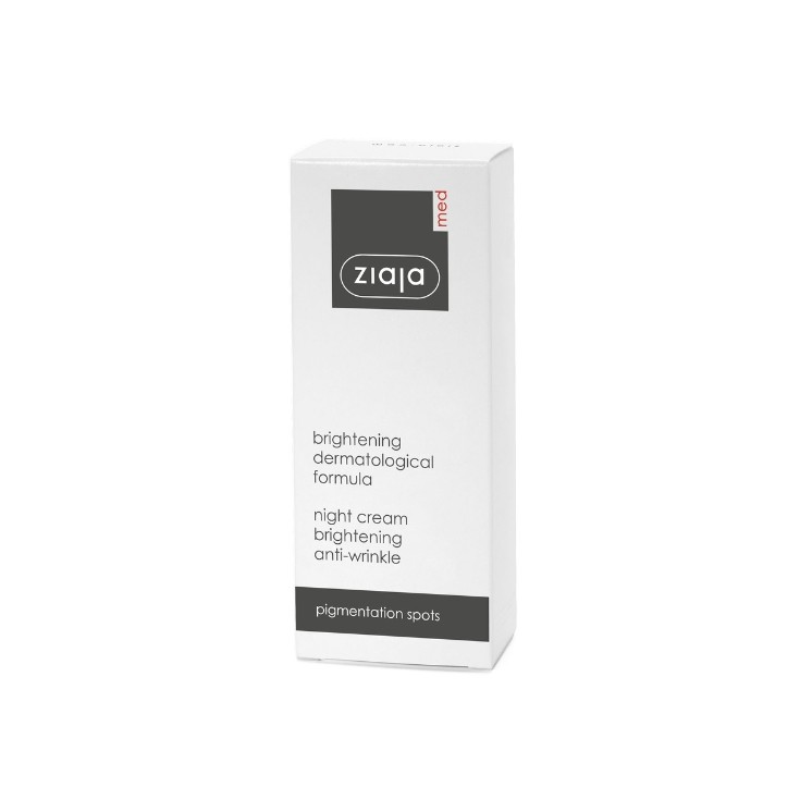 Ziaja Med Whitening Treatment Anti-Falten-Nachtgesichtscreme 50 ml