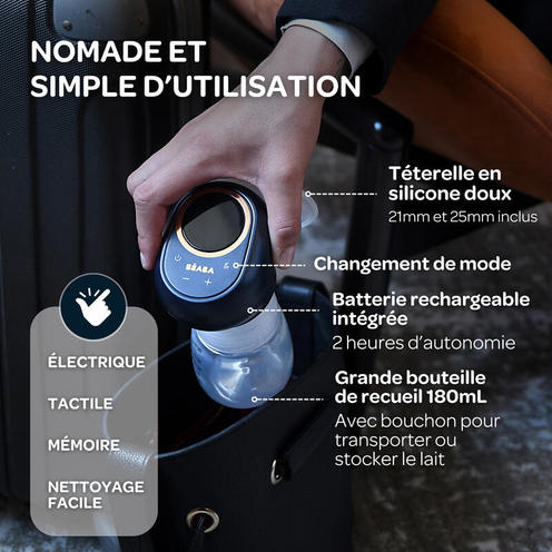 Tire-lait Electrique Simple Night Blue - BEABA