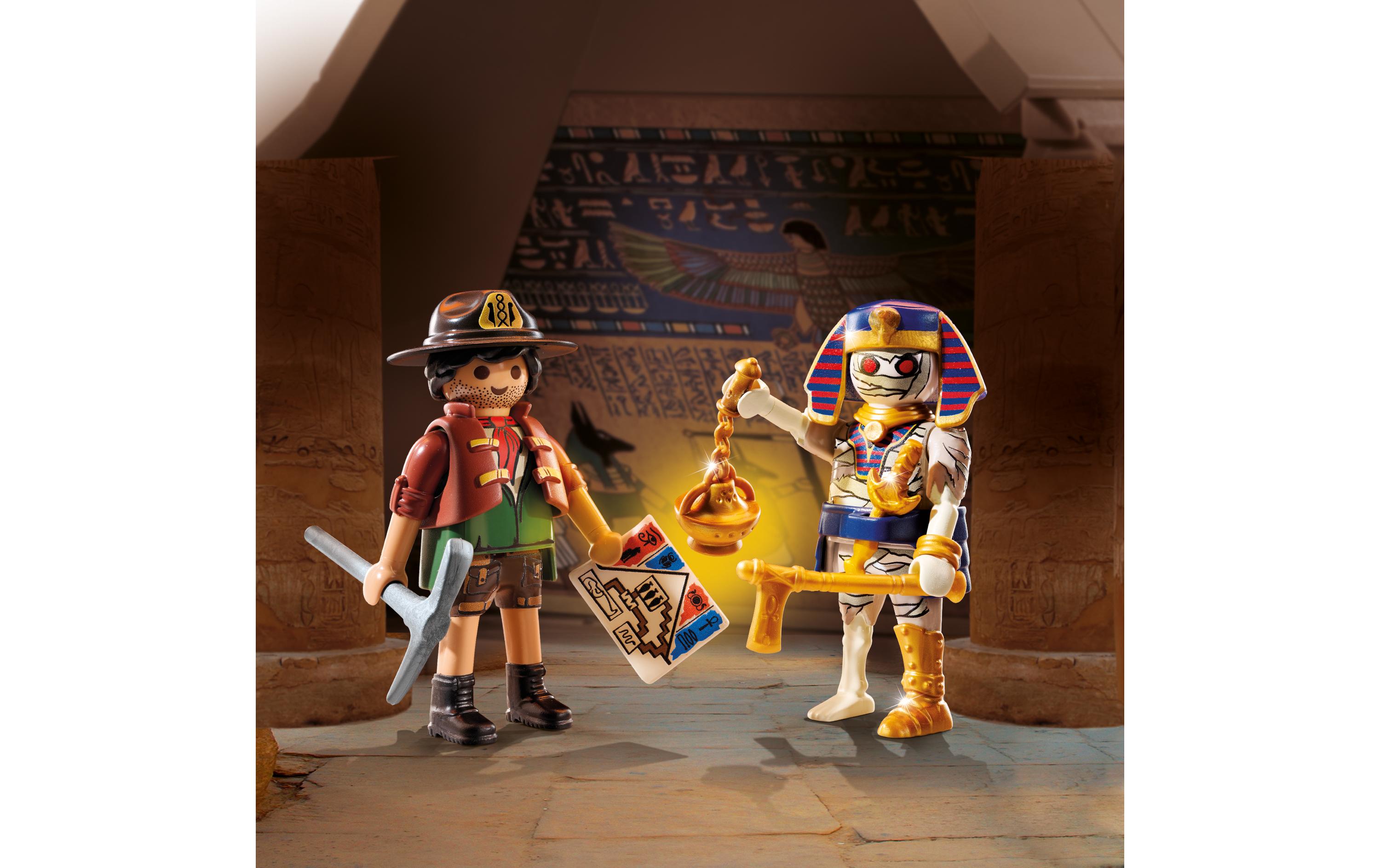 Duo Pack Schatzsucher und Mumie 71796Spielfiguren-Set