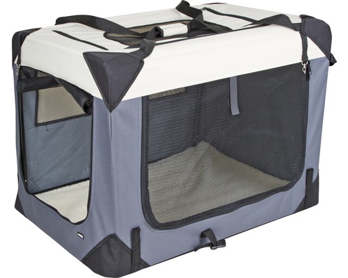 KERBL Journey transportbox 70x52x52 cm grijs
