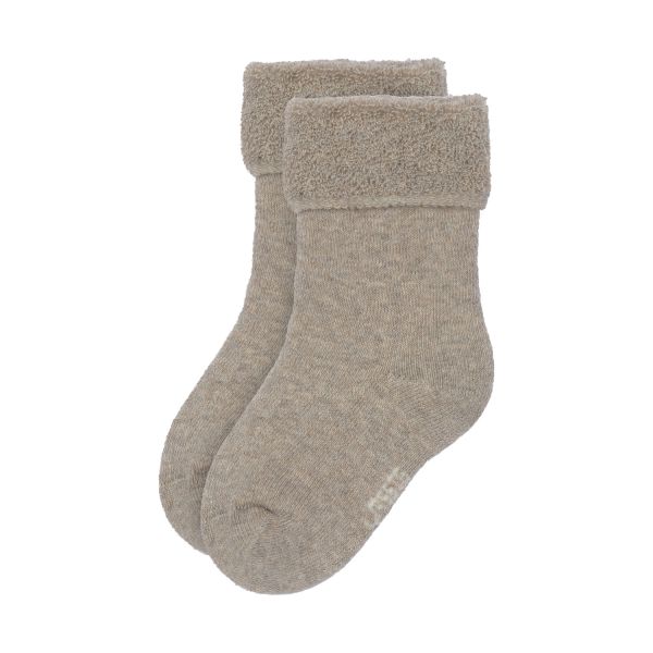 Lässig Terry Socks GOTS - 3-pack - Brown/Beige - Maat 12-14
