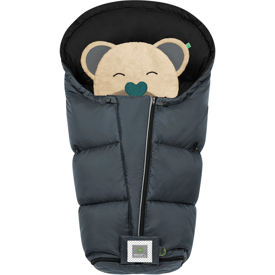 odenwälder Fußsack Mucki® L-cs anthrazit
