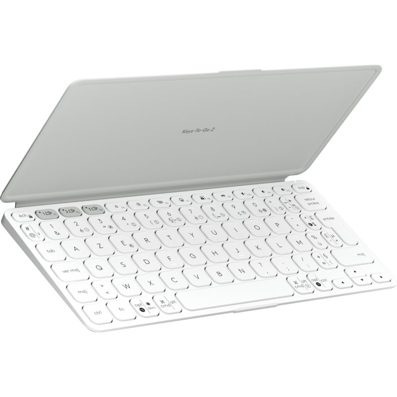 Logitech 920-012968 clavier pour tablette AZERTY Français Bluetooth Blanc