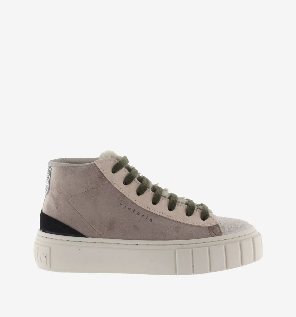 ABRIL BOTTINE VELOURS Bottines femme en velours VISON