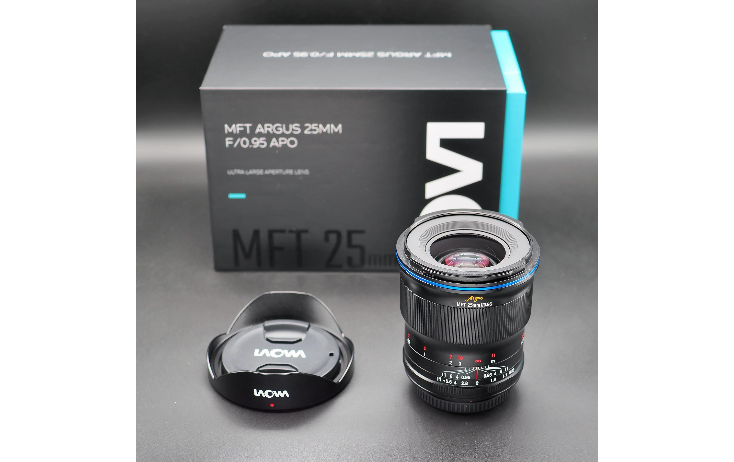 Festbrennweite Argus 25 mm f/0.95 MFT APO – MFT<br>Laowa Argus 25 mm f/0.95 MFT APO