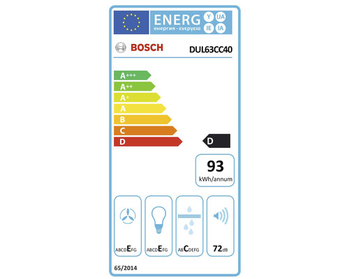 Bosch DUL63CC40 onderbouw afzuigkap, BxD 60 x 48,2 cm, bruin