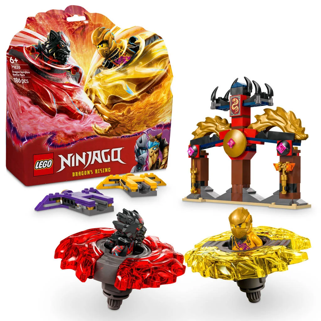 Spinjitzu drakenstrijdpakket actiespeelgoed 71826