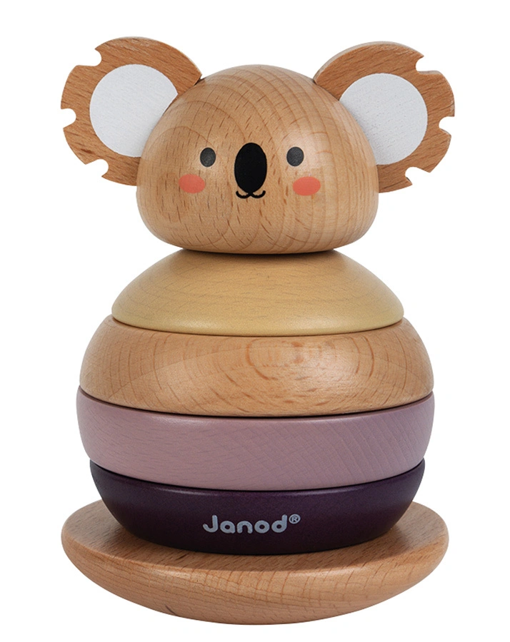 Janod-WWF® Stapeltier KOALA 6-teilig aus Holz