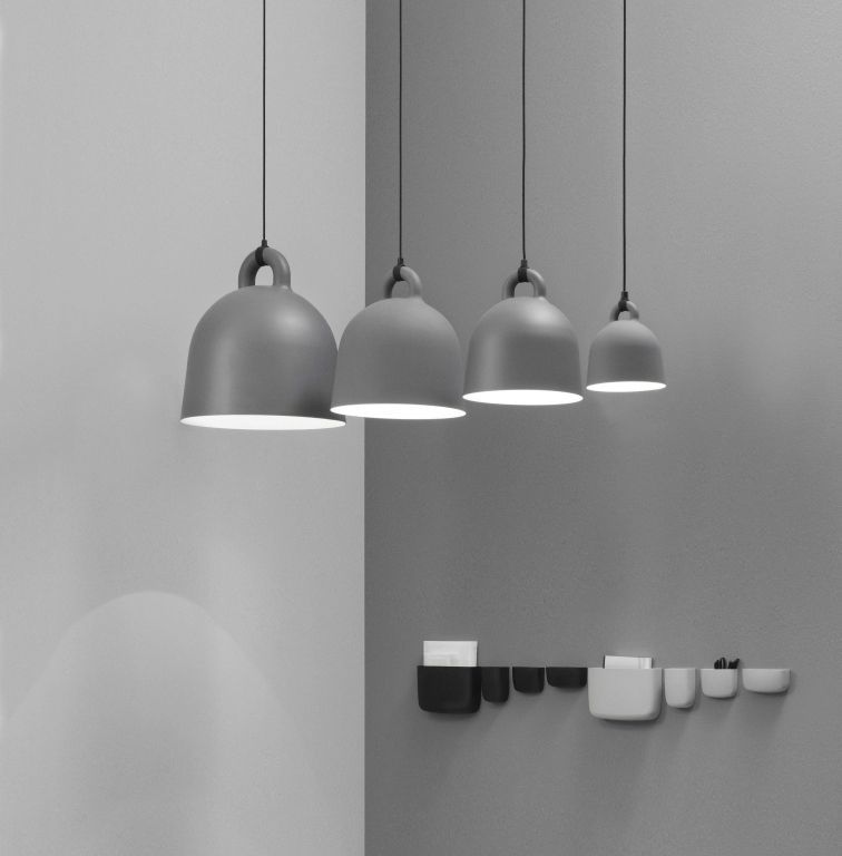 Normann Copenhagen Bell hanglamp small, zand