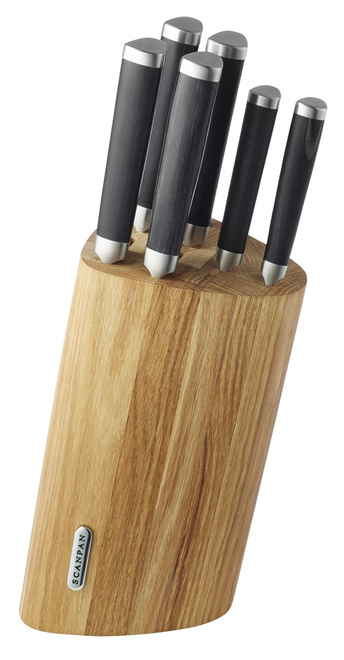 Scanpan - Maitre D Knivblok + 6 Knive