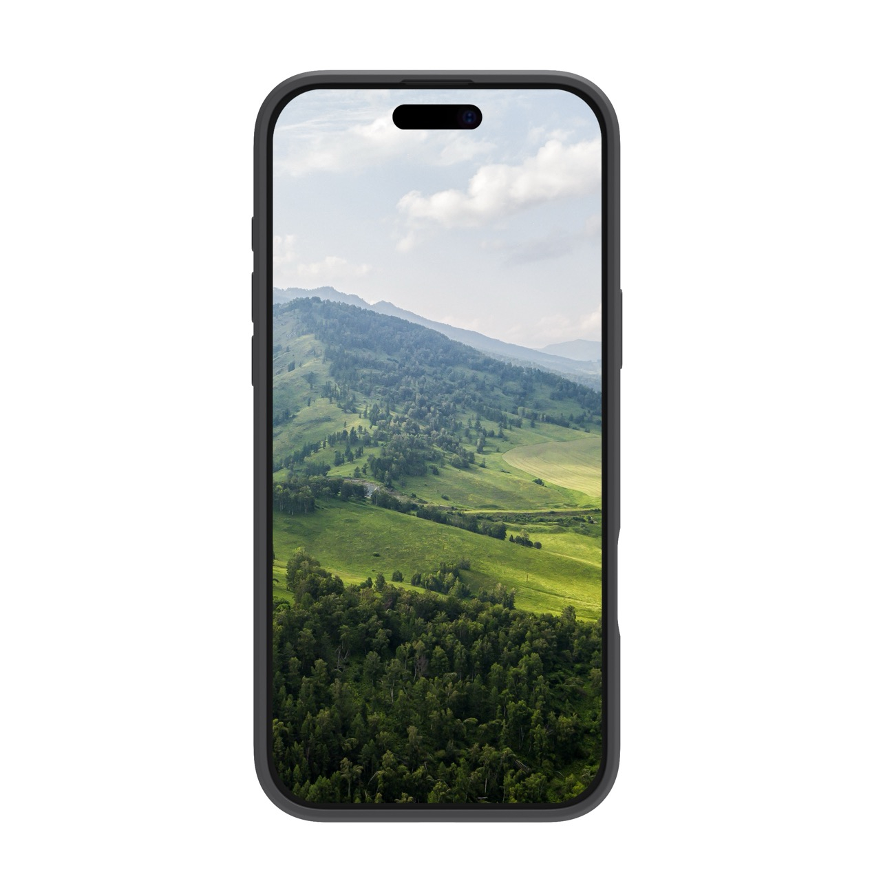 iPhone 16 Plus MagSafe Hardcase Hülle Greenland Pro Recycled (GP67NIBL6246) - Night Black