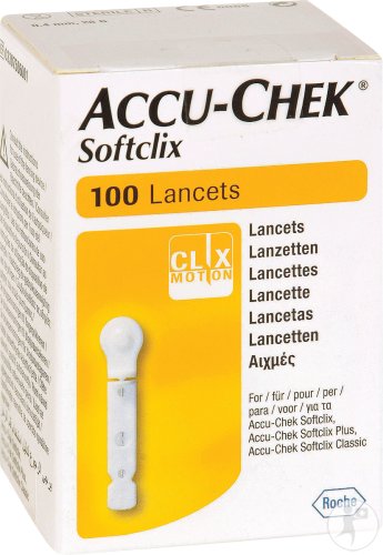 Accu-Chek Softclix Lancettes 100 Pièces (3307506001)