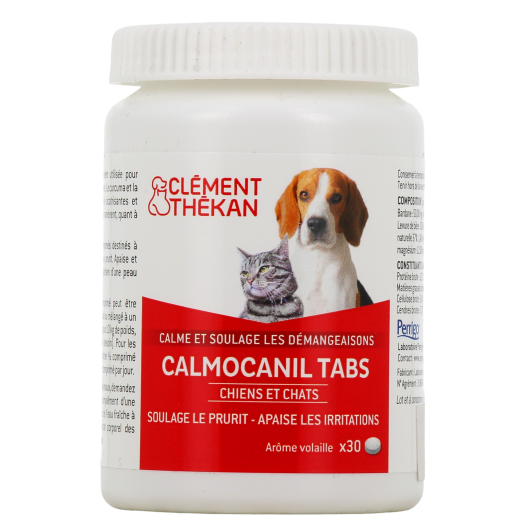 Calmocanil - Comprimés ou Spray Anti-démangeaisons chien et chat