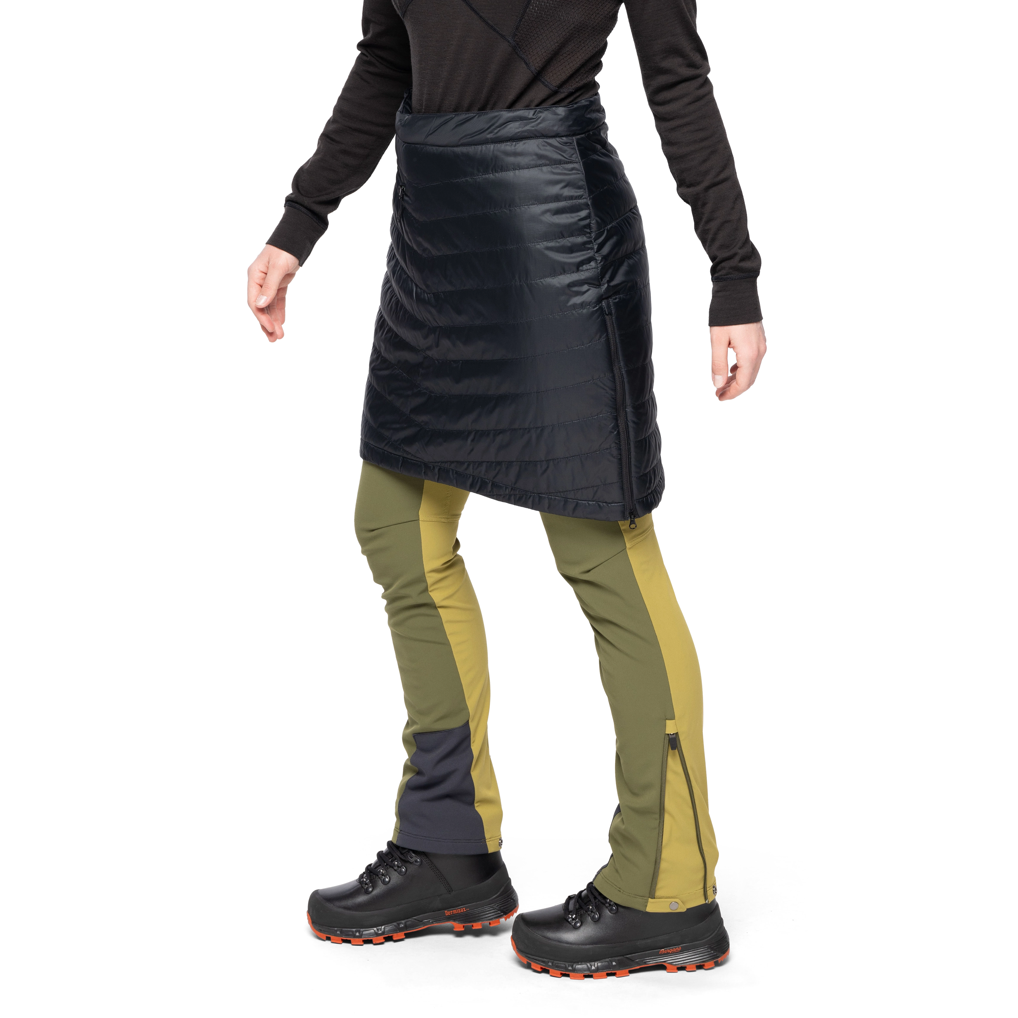 Røros Insulated Skirt Black