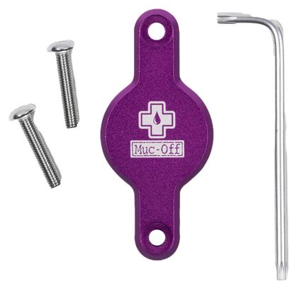 Support Antivol Gps Muc-Off Secure Tag Holder Violet