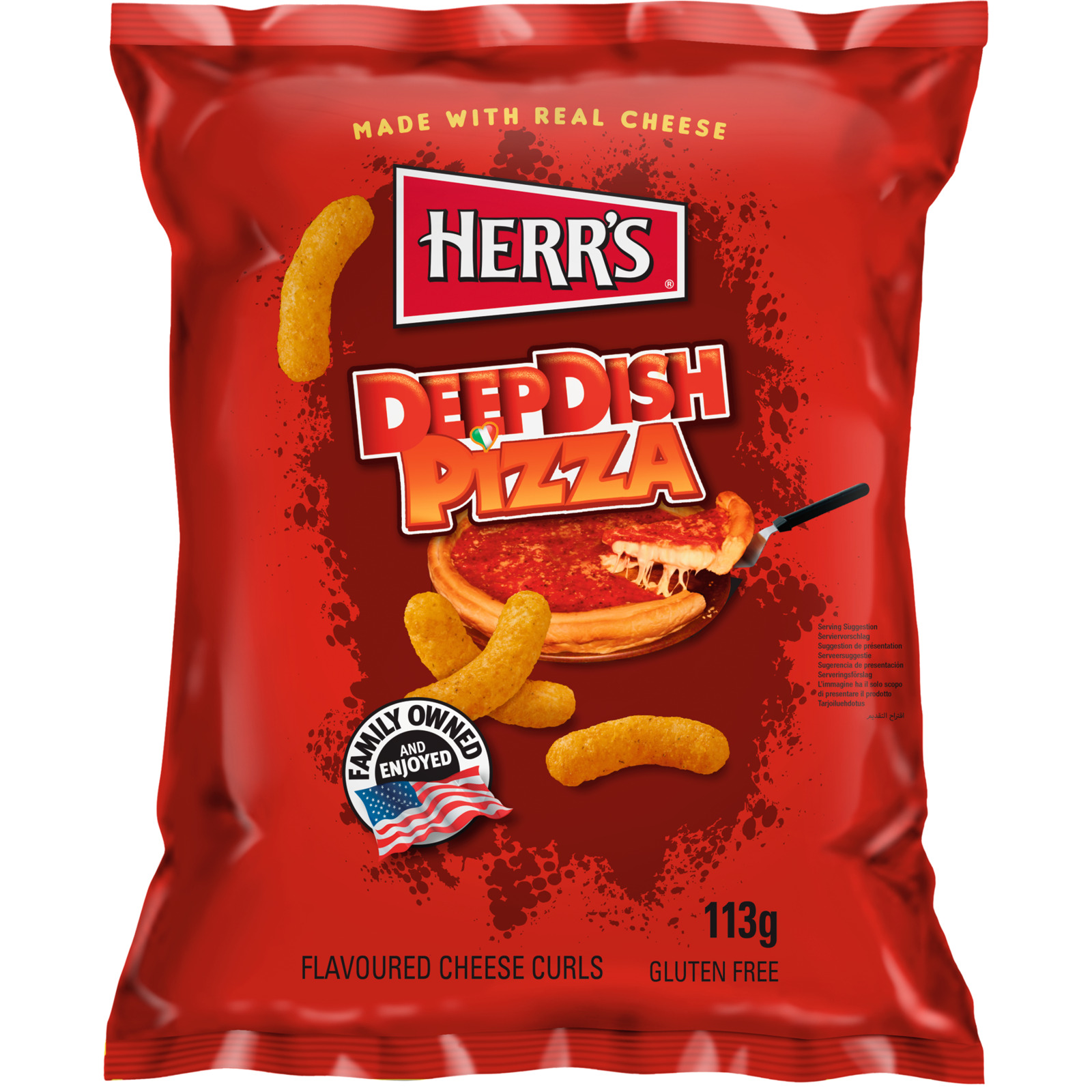 Herr's deep Dish Pizza 113 g