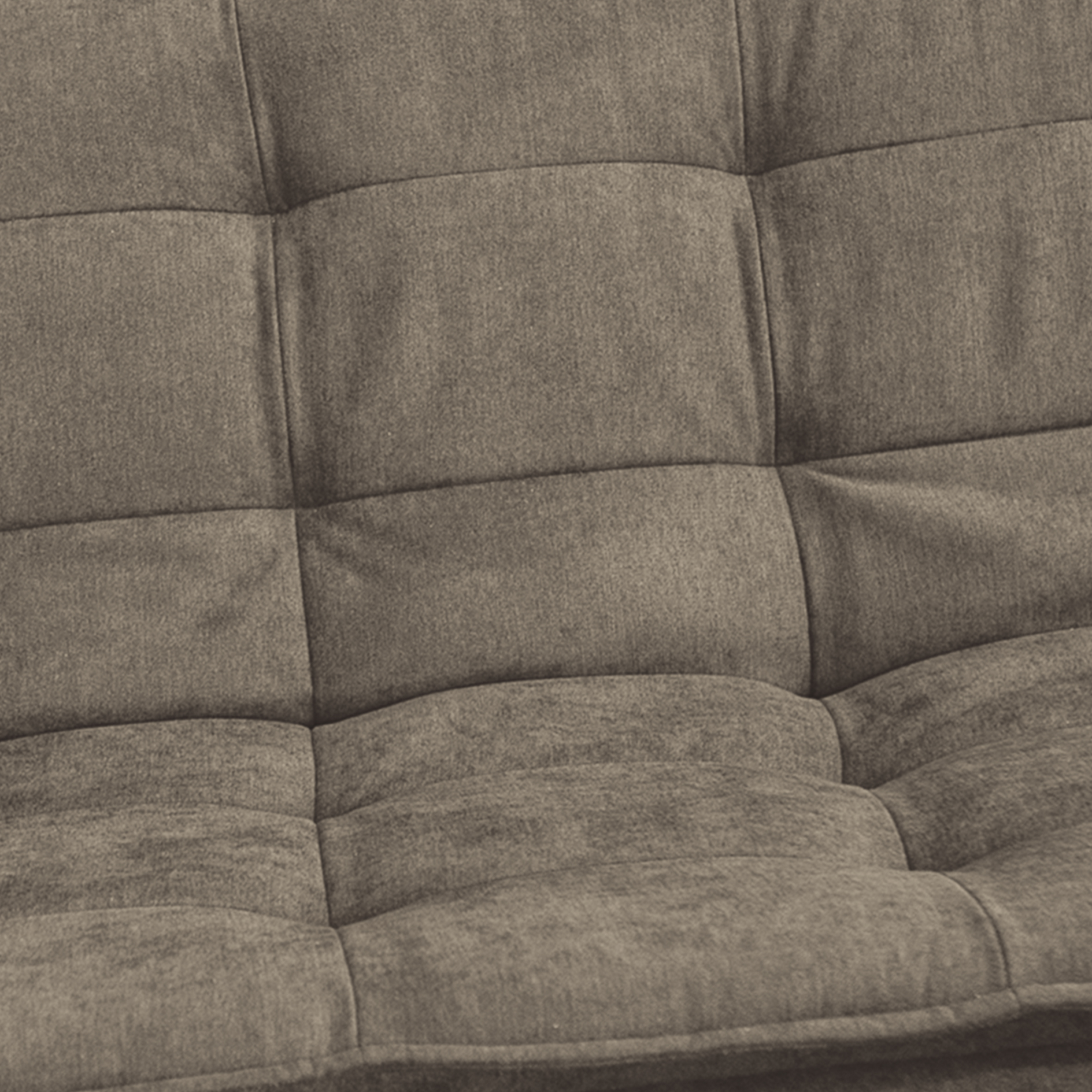 Schlafsofa - pewter grau - Microfaser - 194 cm