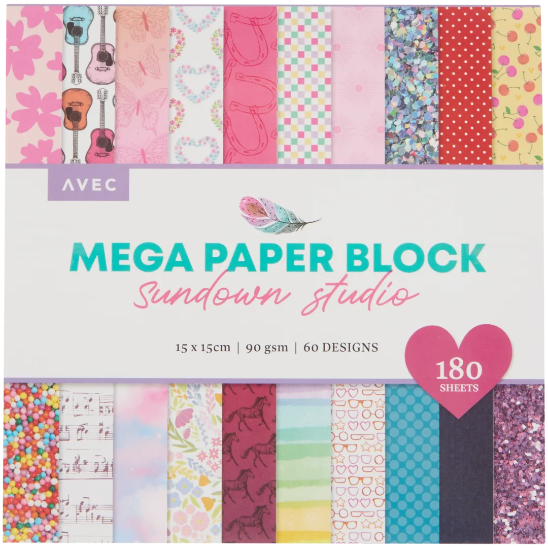 Bloc de papier créatif