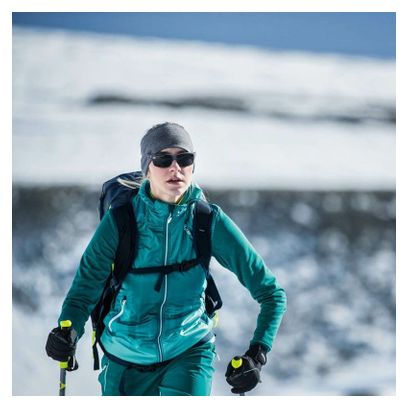 Veste Loeffler pour femme W Veste à capuche Speed Lagoon Primaloft-Bleu
