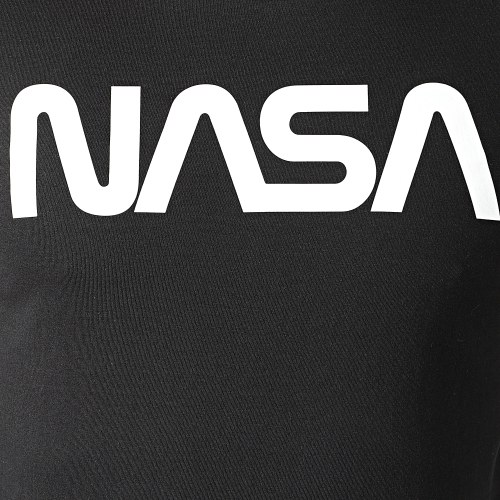 Tee Shirt Manches Longues Worm Logo Noir