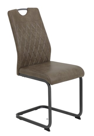 Schwingstuhl PORTER 4er Set braun