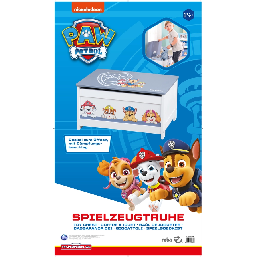 roba Spielzeugtruhe Paw Patrol