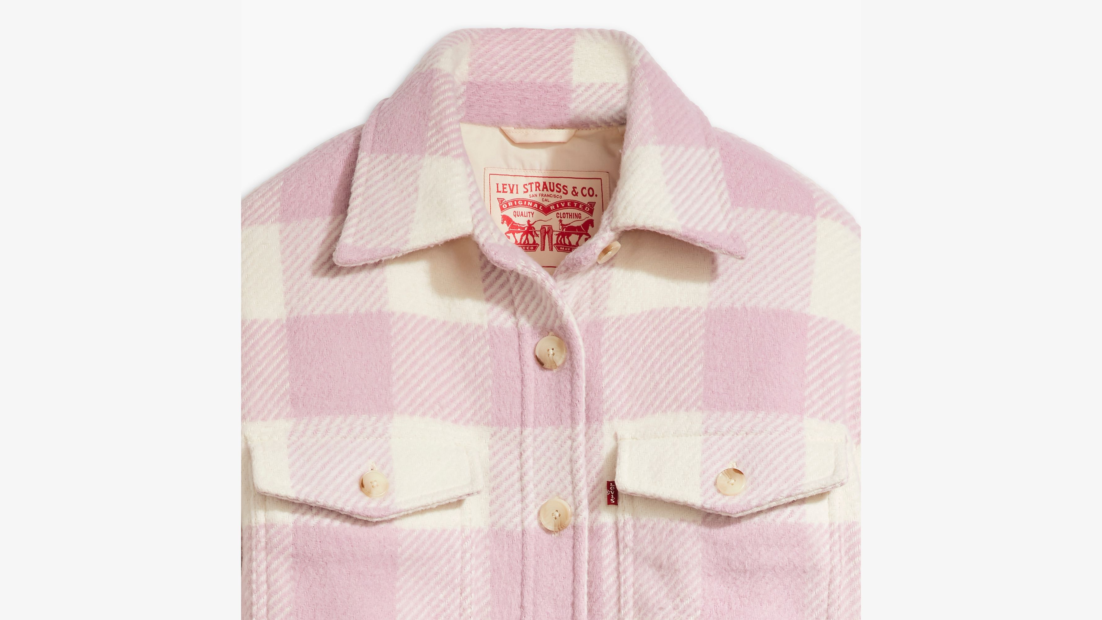 Veste-chemise Nola - Darla Gingham Keepsake Lilac - Multicolore
