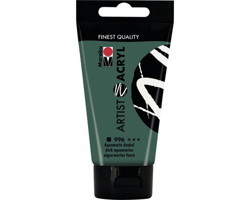 Marabu Artist Acrylverf 996 aquamarijn donker 75 ml