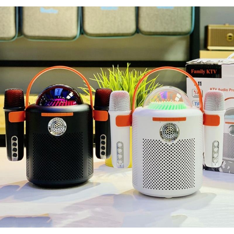 Altavoz Bluetooth Karaokê Smartek Con Luz Rgb