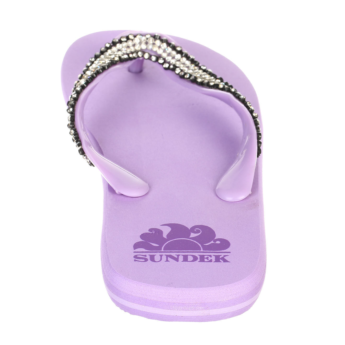 Sundek Sandales strassées lilas