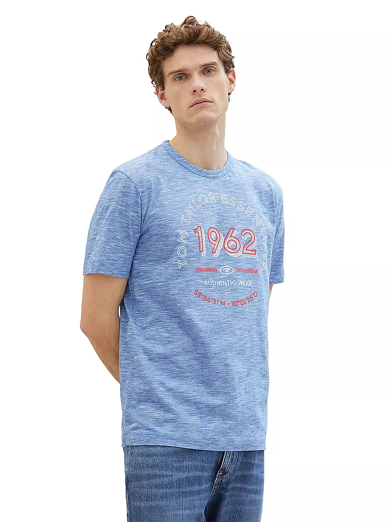 TOM TAILOR T-Shirt blau