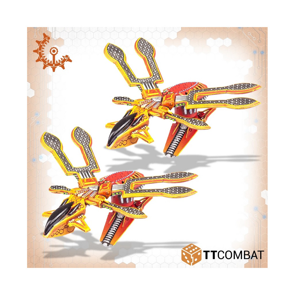 Dropzone Commander - Shaltari - Thunderbird Light Gunships
