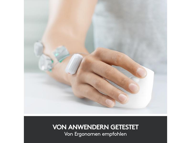 Logitech Ergonomische Maus MX Vertical Kabellose Maus mit ergonomischer, vertikaler Handpositionierung