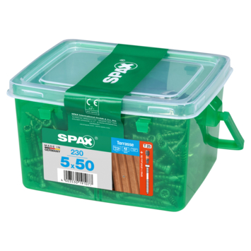 Spax terrasschroef 5x50 mm 230 stuks