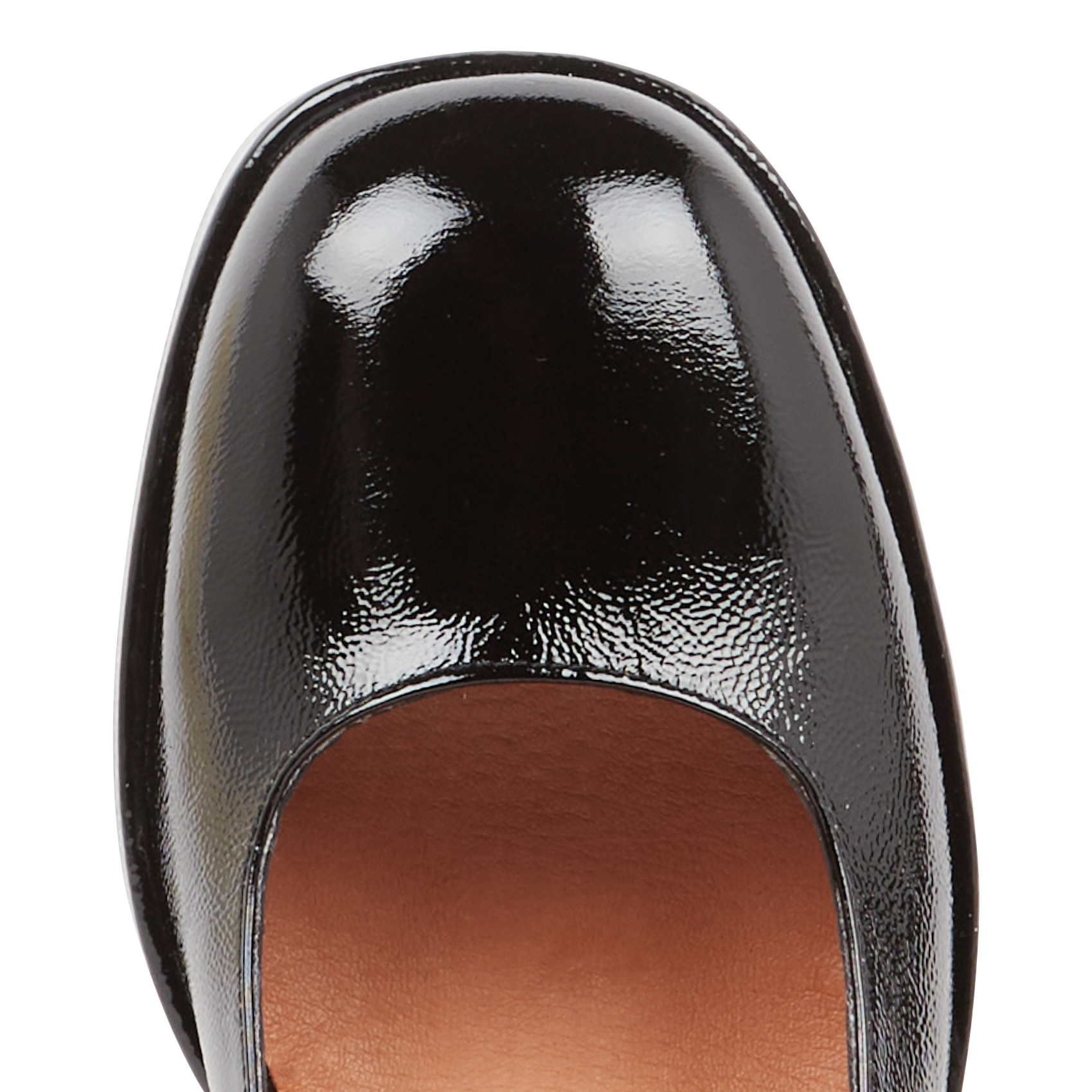 VERITE - Babies en cuir verni | Noir