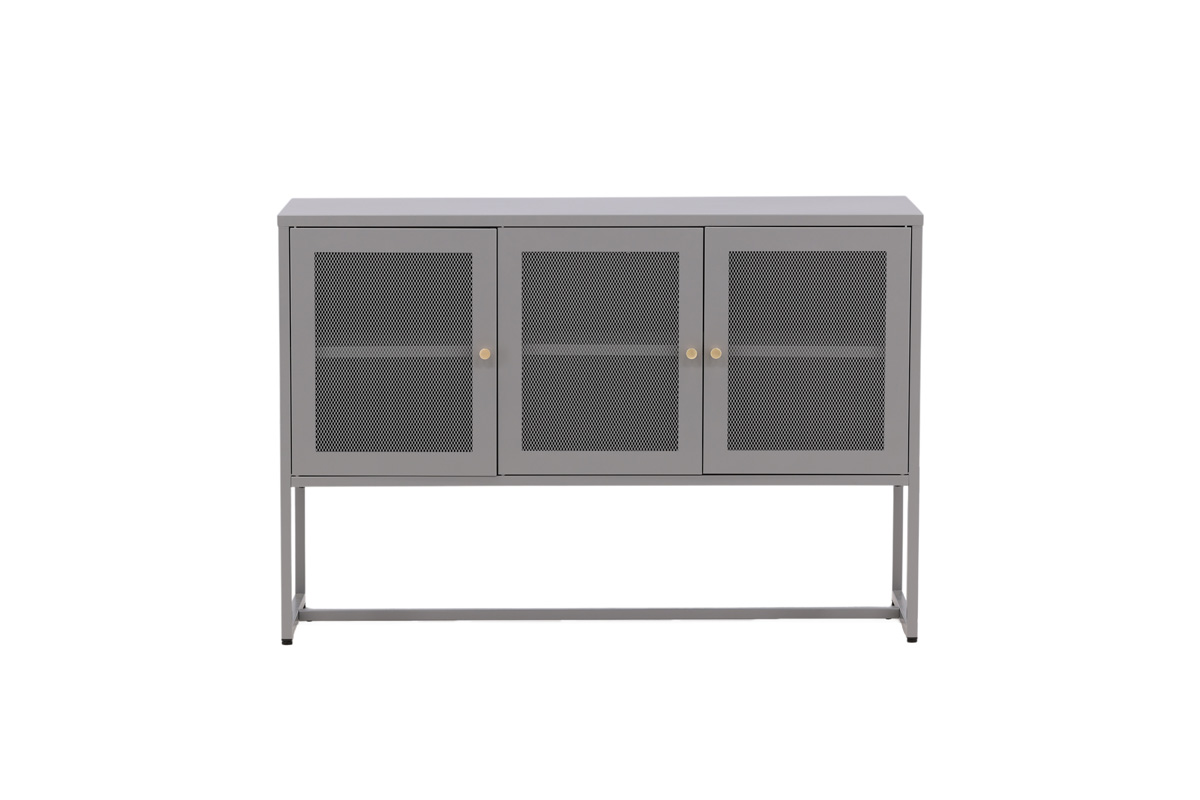 Metalen dressoir Sita Lichtgrijs