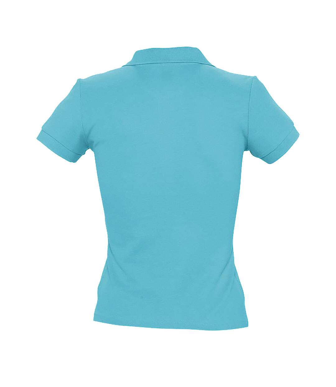 SOLS - Polo manches courtes PEOPLE - Femme (Bleu clair) - UTPC319