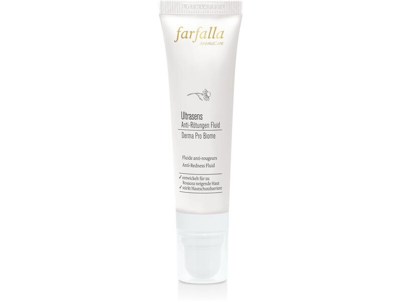 Farfalla Gesichtsfluid Ultrasens Derma Pro 30 ml1 Stück Natürliche Gesichtspflege beruhigt gereizte Haut sofort