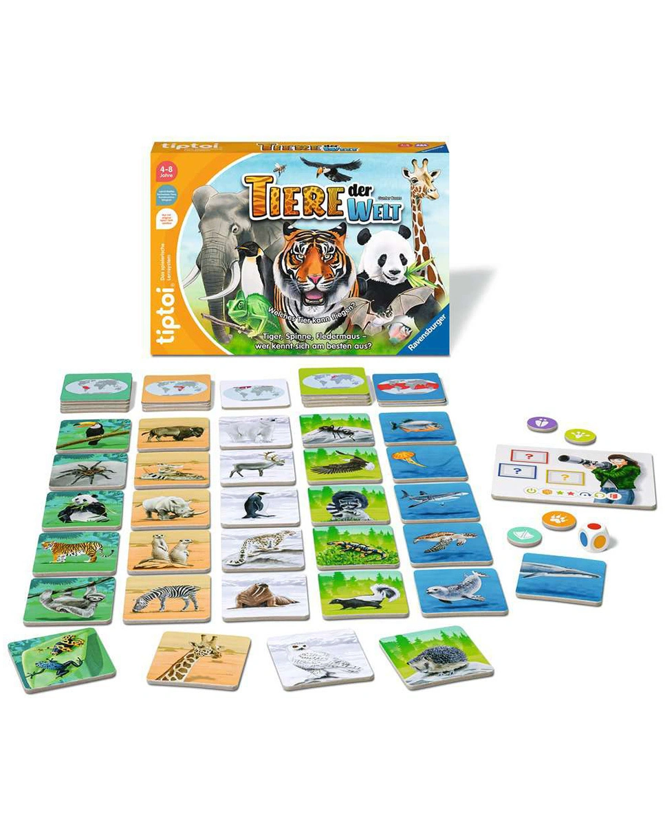 Lernspiel tiptoi® TIERE DER WELT