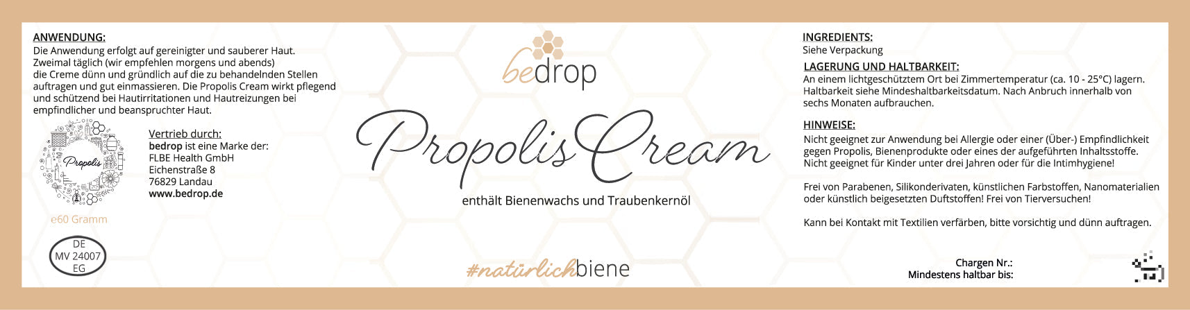 Hautpflege-Set | Bee Cream (Bienengiftsalbe) + Propolis Cream (Propolis Salbe) + Royale Lotion (Körperlotion)